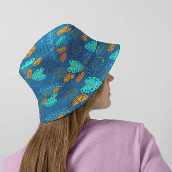 Trendy Summer Denim Bucket Hat for Men and Women