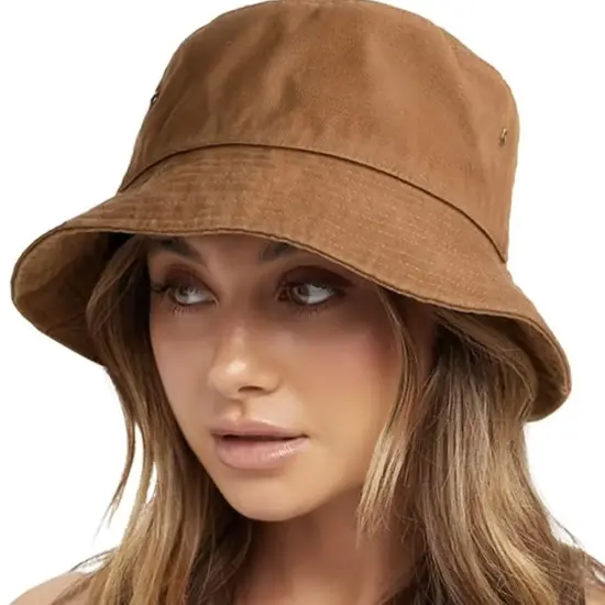 Trendy Shiny Sports Fashion Bucket Hat
