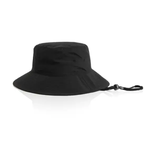 Men’s Nylon Sun Protection Bucket Hat with Neck Flap