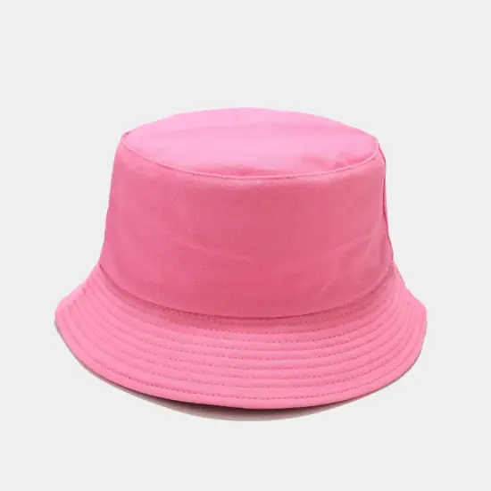 Macaron color blank bucket hat for custom branding