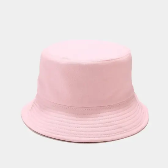 Macaron color blank bucket hat for custom branding