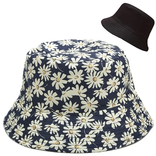 Custom Printed Denim Bucket Hat with Personalized Design