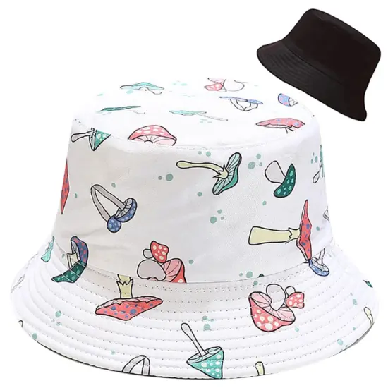 Custom Printed Denim Bucket Hat with Personalized Design