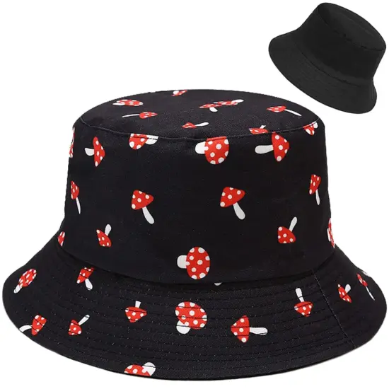 Custom Printed Denim Bucket Hat with Personalized Design