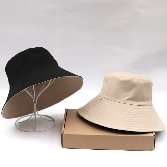 Custom promotional bucket hat with printed design