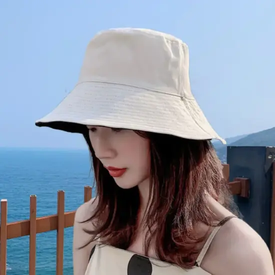 Custom promotional bucket hat with printed design