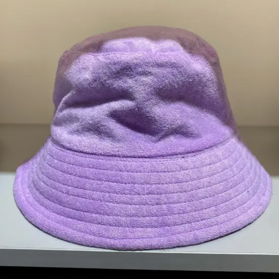 Custom Polyester Terry Cloth Bucket Hat