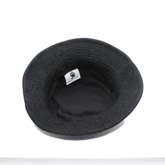 Soft terry cloth bucket hat for outdoors