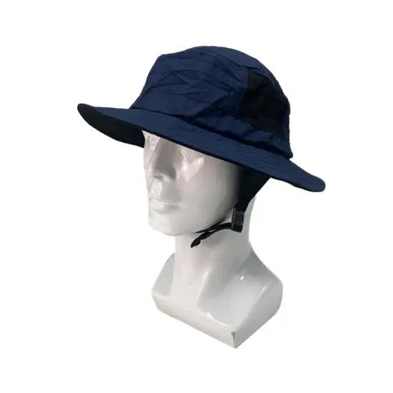 Custom surf hat with chin strap