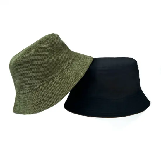 Custom printed cotton bucket hat with logo