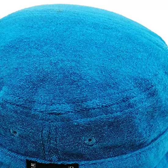 Custom terry cloth bucket hat soft breathable design