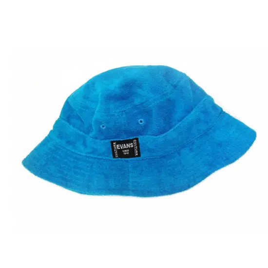 Custom terry cloth bucket hat soft breathable design