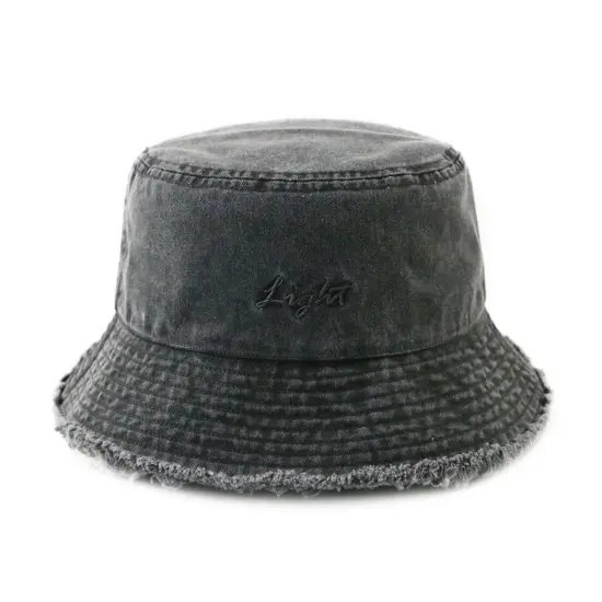 High-Quality Blank Terry Cloth Bucket Hat