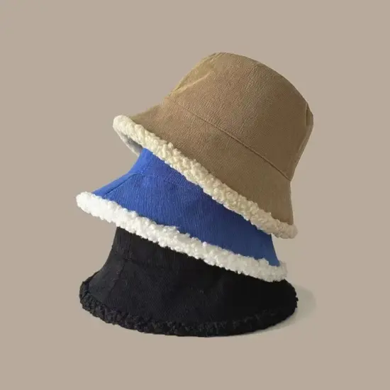 ODM Custom Corduroy Bucket Hat Design
