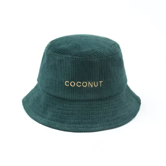 Corduroy Sun Protection Bucket Hat in Bulk