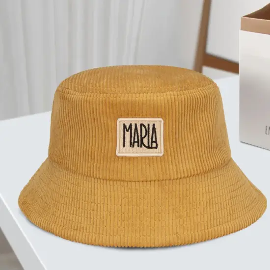 Corduroy Sun Protection Bucket Hat in Bulk