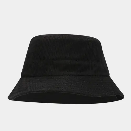Women’s Solid Color Corduroy Bucket Hat