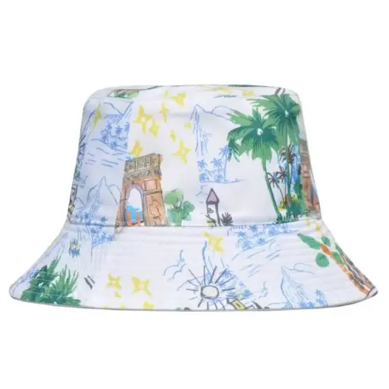 Custom Cotton Terry Cloth Bucket Hat for Men and Women