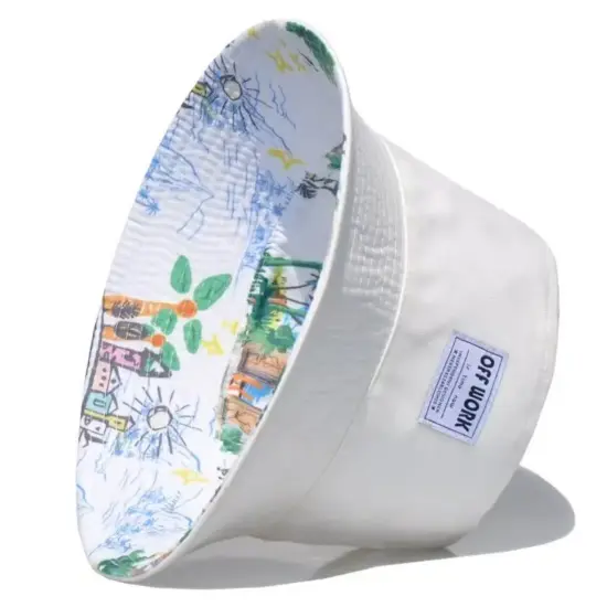 Custom Cotton Terry Cloth Bucket Hat for Men and Women