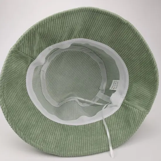 Custom Designer Corduroy Bucket Hat