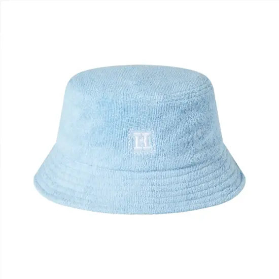 Custom embroidered terry cloth bucket hat