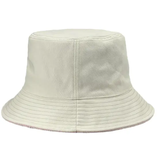 Adult terry sweatshirt bucket hat custom