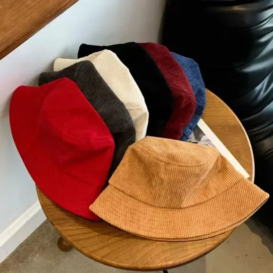 Women’s Custom Corduroy Fashion Bucket Hat