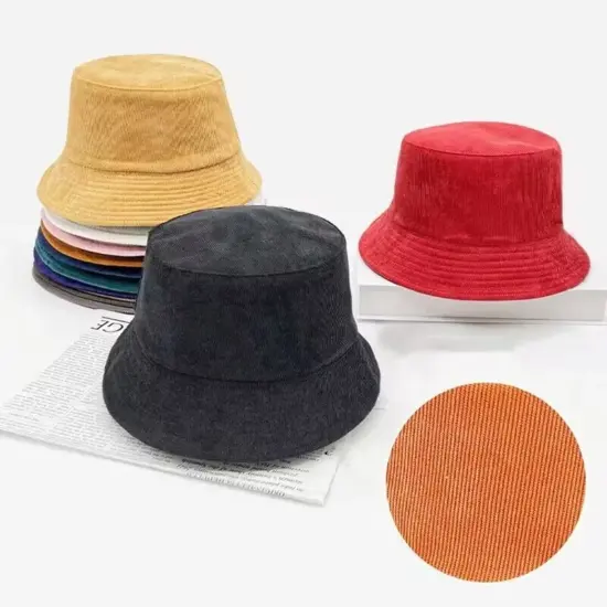 Women’s Custom Corduroy Fashion Bucket Hat