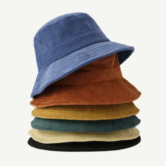 Women’s Custom Corduroy Fashion Bucket Hat