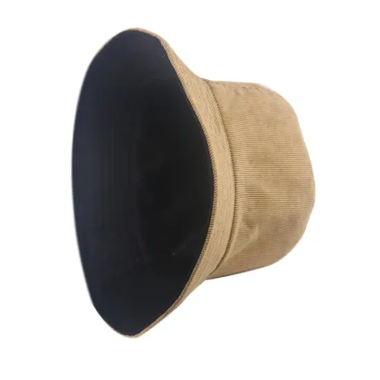 Classic Solid Color Corduroy Bucket Hat