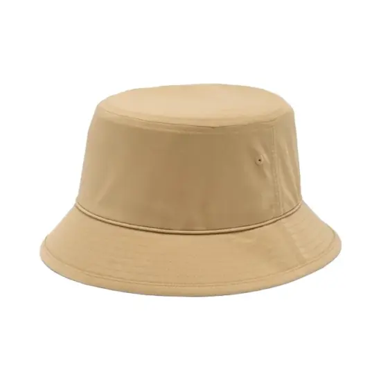 Solid Cotton Wide Brim Sun Protection Bucket Hat