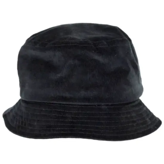 Brown Corduroy Bucket Hat for Men and Women