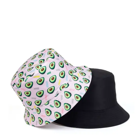 Fashion embroidered cotton denim bucket hat