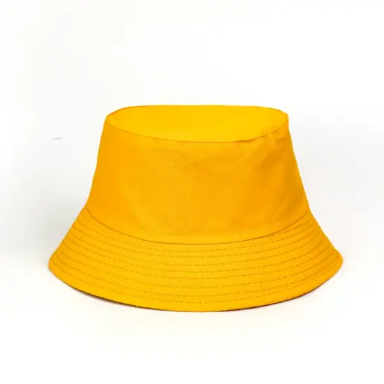 New Fabric Sports Bucket Hat with Embroidery
