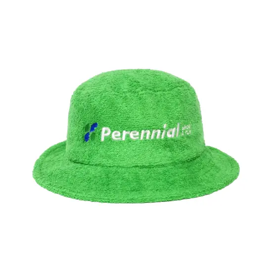 Soft breathable terry cloth bucket hat