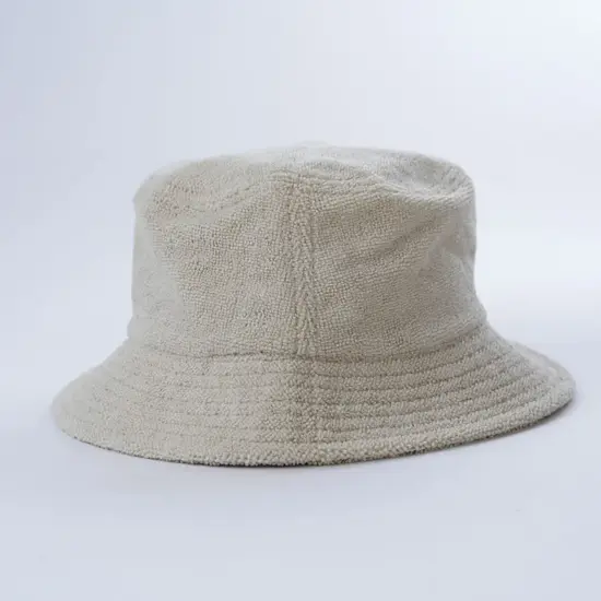Soft breathable terry cloth bucket hat