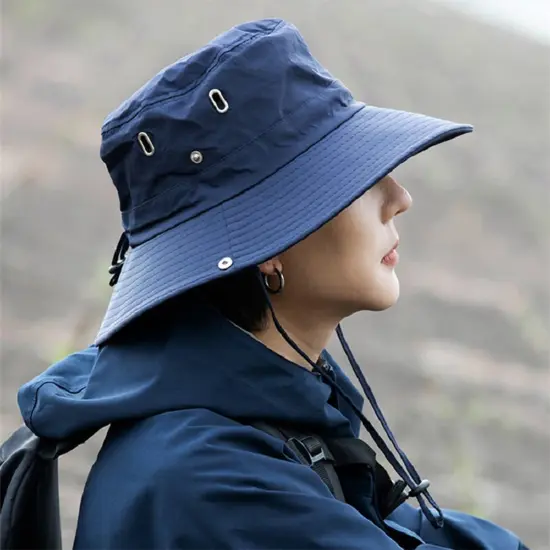 Terry cloth towel bucket hat