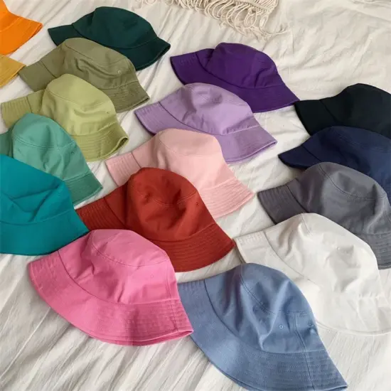 Terry cloth towel bucket hat