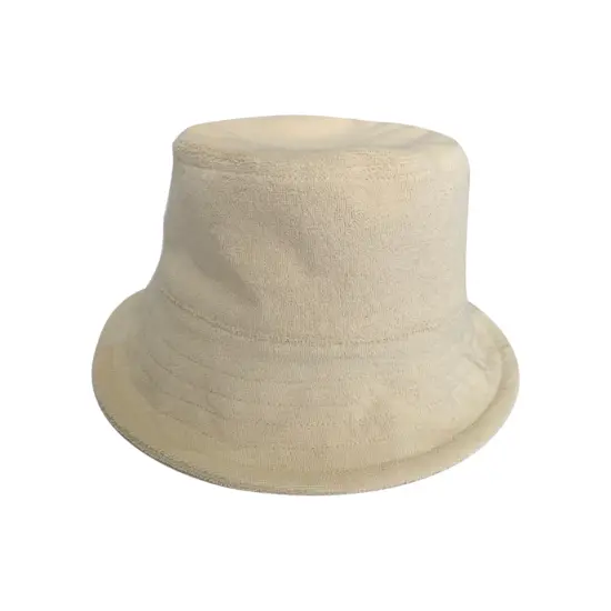 Soft breathable terry outdoor bucket hat