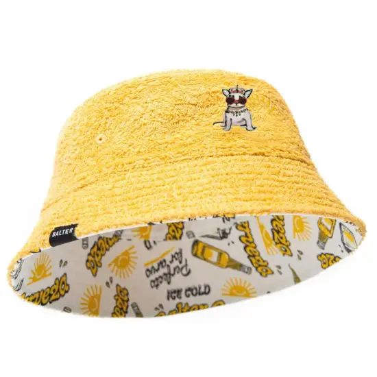 Soft breathable terry outdoor bucket hat