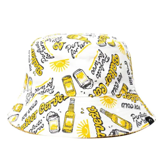 Soft breathable terry outdoor bucket hat