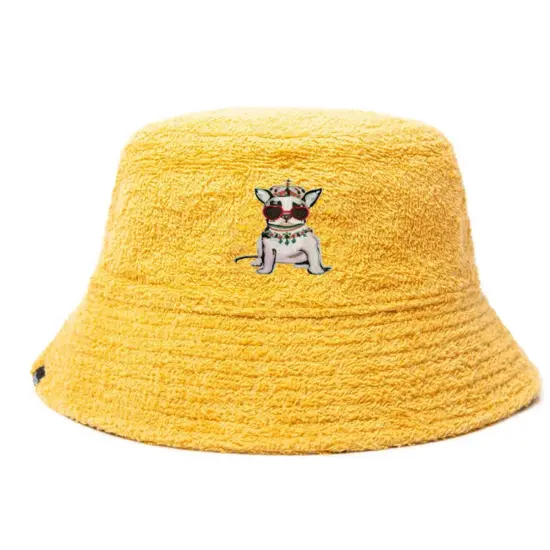 Soft breathable terry outdoor bucket hat