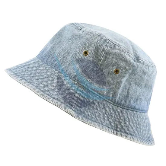 Outdoor sun-protective unisex bucket hat with UV resistance
