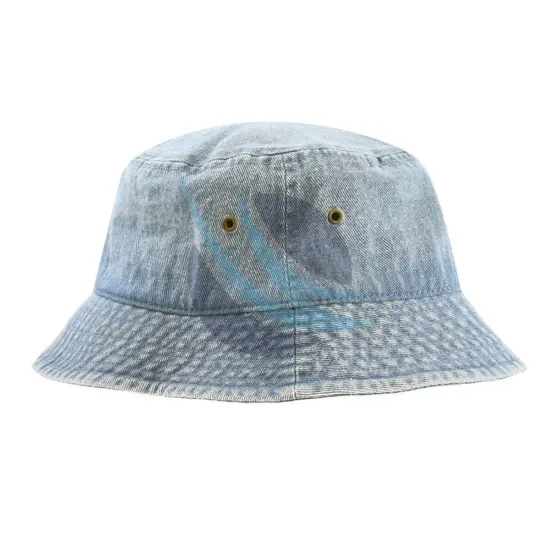 Outdoor sun-protective unisex bucket hat with UV resistance