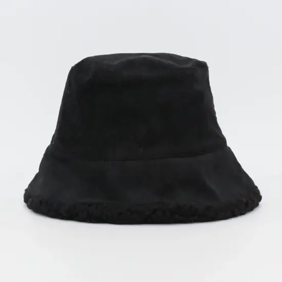 Plain solid color bucket hat