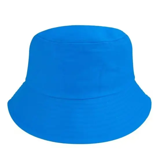 Plain solid color bucket hat