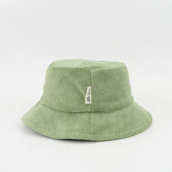 Soft velvet casual bucket hat design