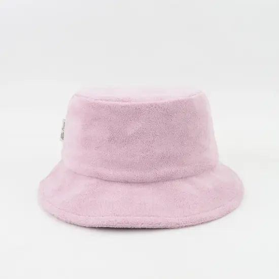 Soft velvet casual bucket hat design