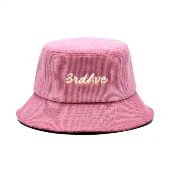 Embroidered Waterproof Fisherman Bucket Hat