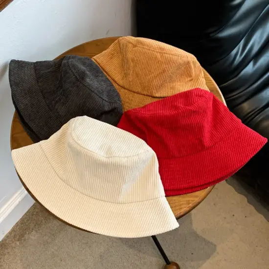 Embroidered Waterproof Fisherman Bucket Hat